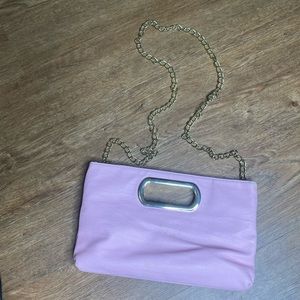 Pink clutch